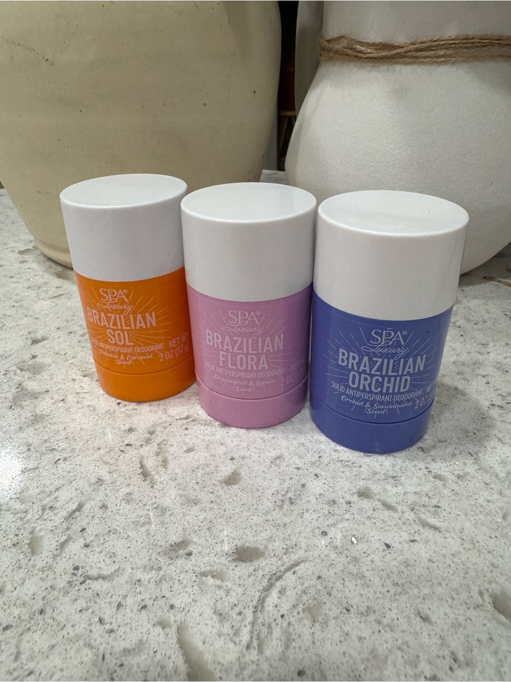 TikTok Viral Spa Luxury deodorant trio